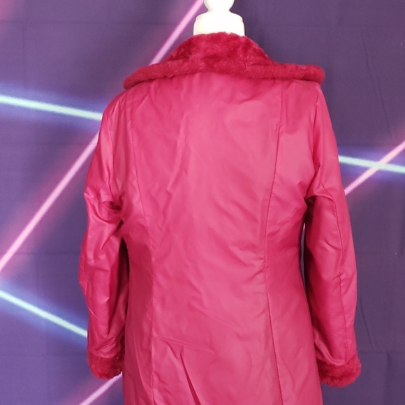 ⚡Contempo⚡Vintage 90s FULLY REVERSABLE Coat - Picture 6 of 8